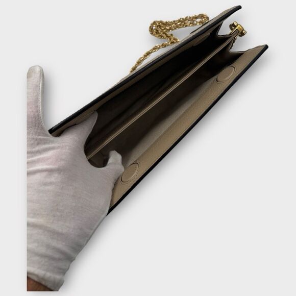 GG Supreme Beige and white Ophidia Small Chain Shoulder Bag - Picture 7 of 11